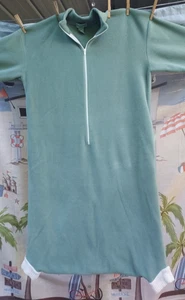 PLOW & HEARTH Salbeigrün Fleece Tragbare Ärmel Decke Bündchen Knöchel Reißverschluss - Bild 1 von 15