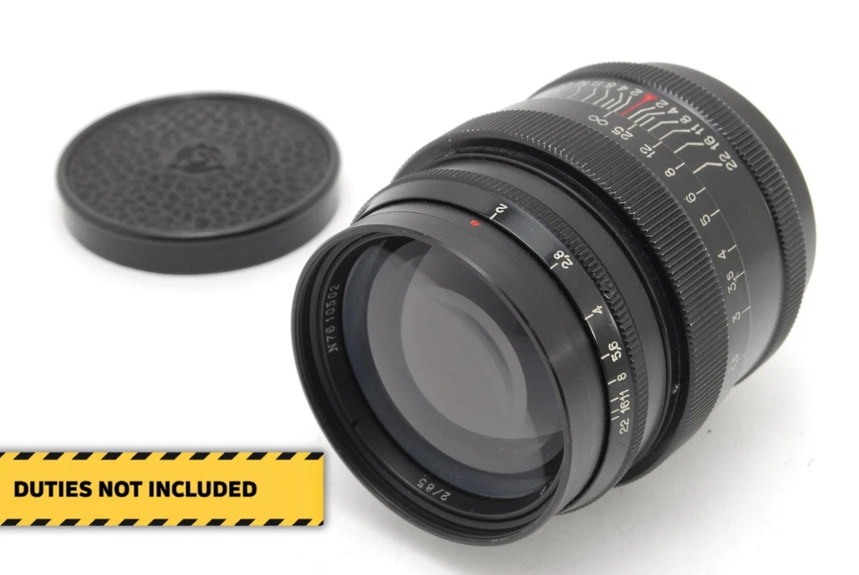 [MINT] Jupiter-9 85mm F/2 Mirrorless Portrait Lens for M39 Leica LTM JAPAN A-305 - Image 1 of 4