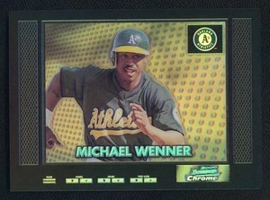 2000 Bowman Chrome "Retro/Future Refractor" MICHAEL WENNER RC #240  **TOUGH SET! - Picture 1 of 1