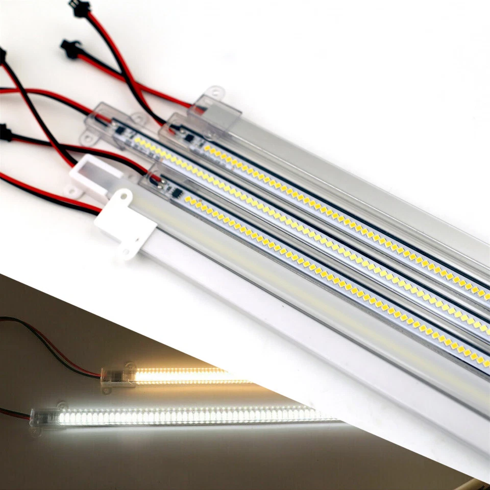72LEDs 220V Rigid Industries LED Light Bar Tube Strip 30 40CM DIY Showcase Lamp - Image 1 of 4