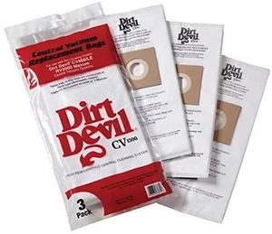 Dirt Devil CV950, CV950LE, RV2000 Maxum Central Vac Bags (6 Bags) - Picture 1 of 1