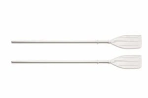 COPPIA REMI PAGAIA 2PZ 107CM CANOTTO GOMMONE BARCA CANOA ESTENDIBILE KAYAK 4962S - Foto 1 di 2