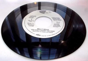 Billy Dean You Don't Count The Cost '91Capitol Country 7" 45rpm New Unplayed NM - Picture 1 of 1