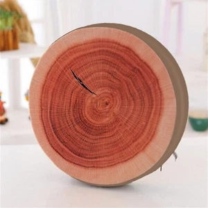 Linda almohada cómoda 3D 1 pieza cojín artificial para tocón de árbol esponja relajar - Imagen 1 de 5