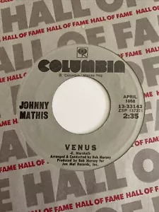 Johnny Mathis 45 Venus / Gina NEW reissue unplayed pop vinyl jukebox - Picture 1 of 3