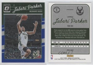 2016-17 Panini Donruss Optic Blue Prizm /49 Jabari Parker #6