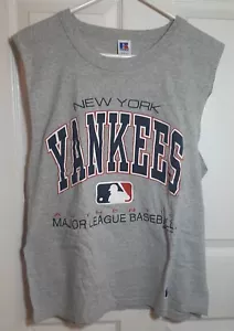 NEW YORK YANKEES GRAY TANK TOP - LARGE - L - NEVER WORN - Picture 1 of 3