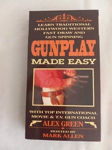 GUNPLAY MADE EASY with Alex Green VHS EX. Condition - Picture 1 of 2