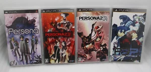 PSP Persona , 2 Tsumi , 2 Batsu & 3 Portable Japan import 4Games Set ATLUS - Picture 1 of 14