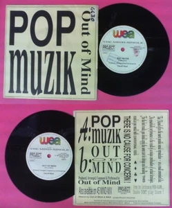 LP 45 7" OUT OF MIND Pop muzik Out of mind 1988 italy WEA 24 8149-7 - Imagen 1 de 1