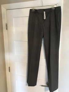 Talbots Gray Wool Pants 8Tall - Picture 1 of 4