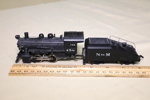 Mantua N de M #456 0-4-0 Steam Loco & Tender HO Tested: runs good slightly noisy - Picture 1 of 16
