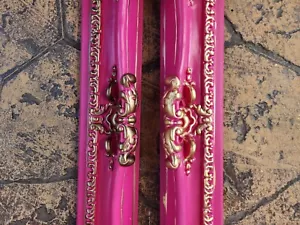 16x20 Pink Ornate Picture Frame, Wall Baroque Style, Fancy Frame, Girls Frame - Picture 1 of 5