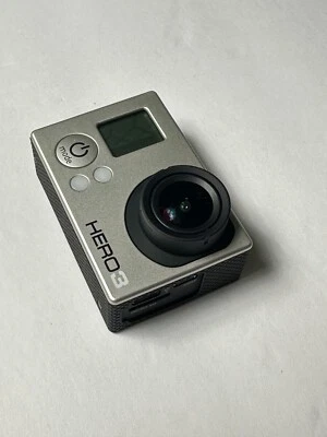 Cámara de acción GoPro HERO3 edición plateada Wi-Fi CHDHE-301 - (edición plateada) Foto 1 de 4