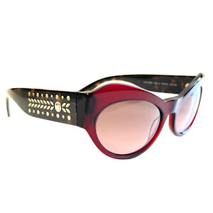 VERSACE Womens VE 4356 388/14 Butterfly Gradient Medusa Sunglasses Red Size 54mm