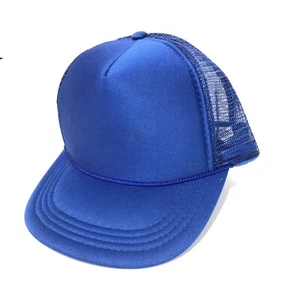 Vintage Blue Trucker Hat, Otto Cap, Snapback - Picture 1 of 9
