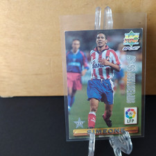 SIMEONE/PANTIC Atletico de Madrid Mundicromo Las Fichas de La Liga 1996/1997