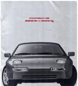 Porsche 928 1990-1991 UK Market Sales Brochure S4 & GT - Picture 1 of 2