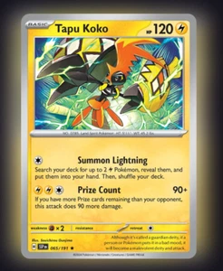 Tapu KoKo 065/191 SSP Surging Sparks Holo Rare NM Pokemon TCG - Bild 1 von 3