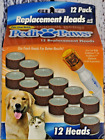 PediPaws Replacement Heads 12 Pack Pet Nail Trimmer Filing Heads NEW