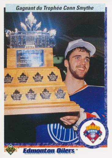 1990-91 Upper Deck French #201 BILL RANFORD - Edmonton Oilers - Bild 1 von 1