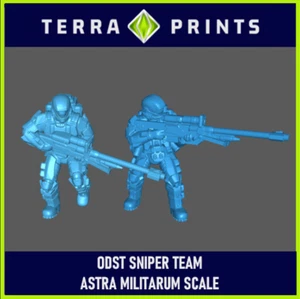 Guard size ODST MARINE SNIPERS x2 compatable with imperial guard - Picture 1 of 2