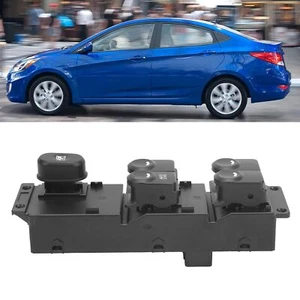 Interruptor de ventana principal eléctrico delantero izquierdo 93570-1R101 para Hyundai Accent 2013-2017 - Imagen 1 de 7