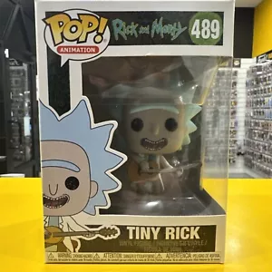 Funko Pop!Animation Rick and Morty Tiny Rick w/Guitar 489 - Foto 1 di 6