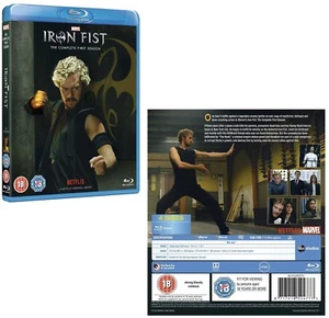 MARVEL'S IRON FIST 1 (2018): Finn Jones - TV Season Series - NEW RgFree BLU-RAY - Picture 1 of 1
