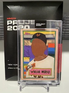 Topps Project 2020 Willie Mays Card #388 by Fucci - New York Giants - Bild 1 von 6