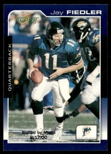 Jay Fiedler 2000 Score #105 Miami Dolphins DARTMOUTH - Picture 1 of 2