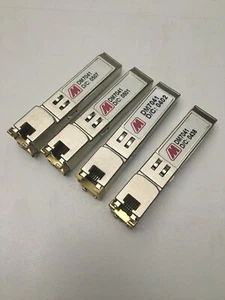 Lots Of 4 DM7041-R 1000Base-T Copper SFP Transceiver - Picture 1 of 3