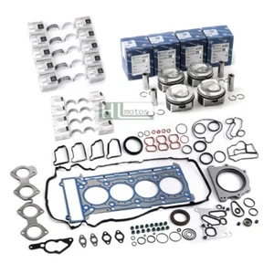 Engine Pistons Gasket Overhaul Kit For Mercedes-Benz C200 W204 W212 M271 1.8L L4 - Bild 1 von 6