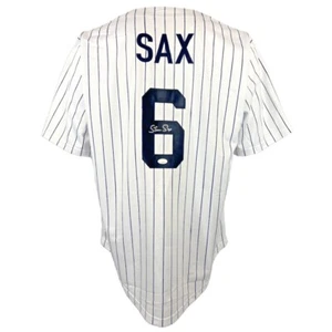 Steve Sax autographed signed jersey MLB New York Yankees JSA COA - Picture 1 of 4