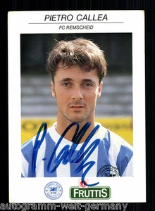 Pietro Callea FC Remscheid 1992-93 TOP AK + A 55218 - Picture 1 of 1