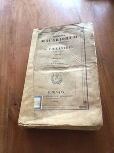 1842. Macariorum.. Philastri.. Opera Latin.Collectio Ecclesiae Patrum Caillau - Foto 1 di 17