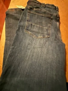 DULUTH TRADING CO. MEN'S BALLROOM DOUBLE FLEX RELAXED FIT JEANS SZ 36 x 34 NWT - Picture 1 of 9