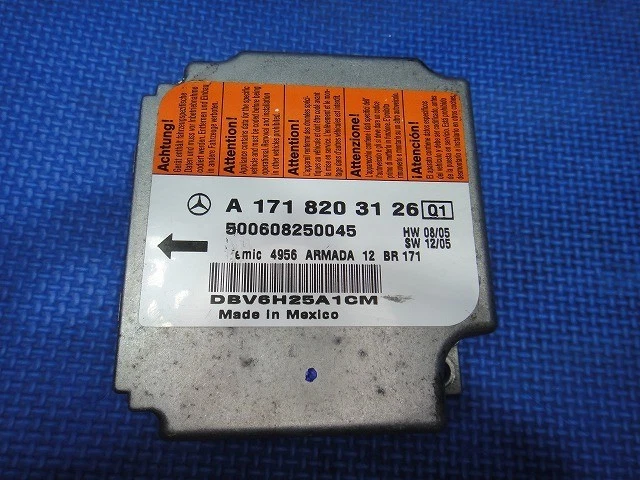 Mercedes-Benz SLK200 R171 SRS Control Module A1718203126 Foto 1 de 1