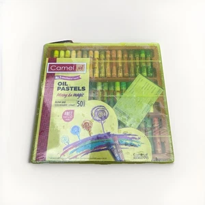 Juego de 50 tonos pasteles aceite camello de Camlin Kokuyo | Nuevo y precintado - Imagen 1 de 1