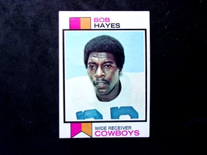 1973 TOPPS #274 BOB HAYES...NO CREASES..COWBOYS..HOFAMER - Picture 1 of 2