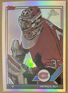 Patrick Roy - Montreal - 2002-03 Topps Chrome Patrick Roy Reprints REFRACTOR #6 - Picture 1 of 3