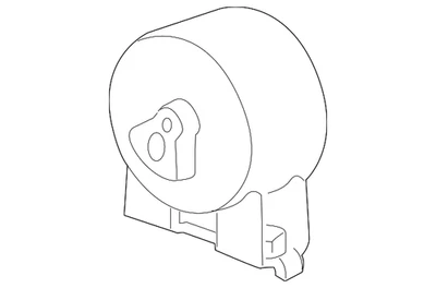 Genuine Volkswagen Front Mount 7B0-199-279-A - Image 1 of 3