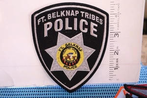 tribal indian police patch FT BELKNAP TRIBES POLICE MONTANA - Picture 1 of 1