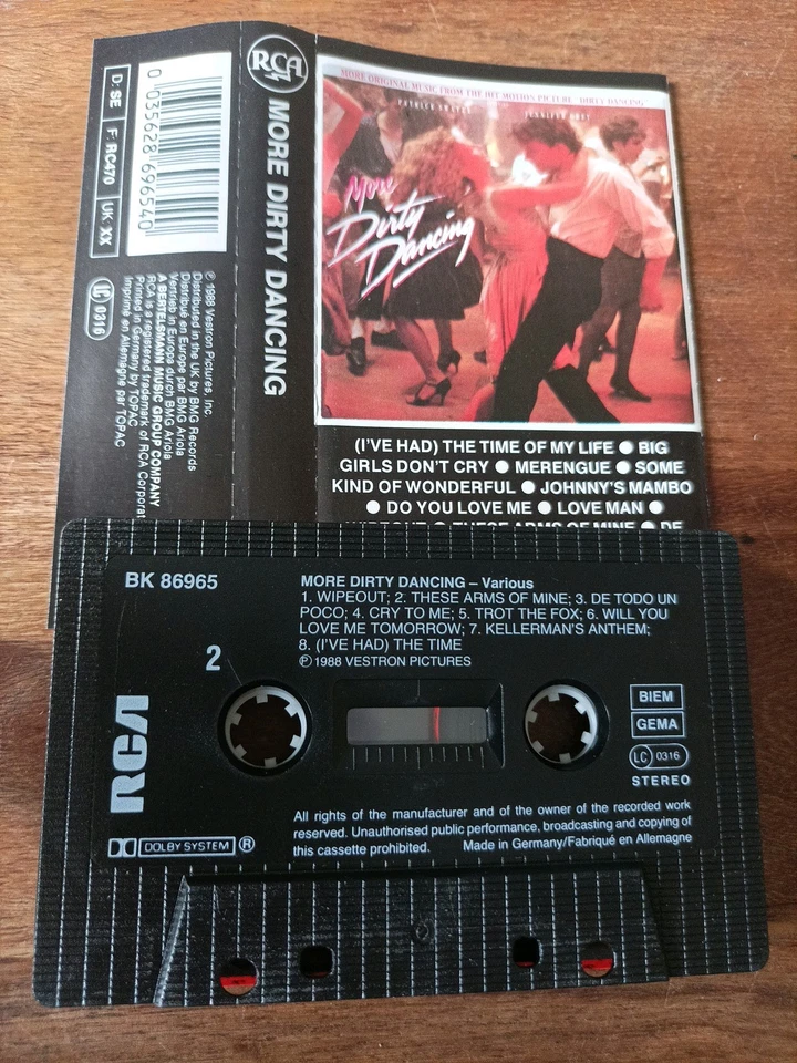 More Dirty Dancing-MC-Musikkassette-Tape-Cassetten - Bild 1 von 1