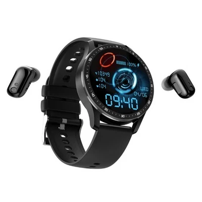 2 IN 1 Smart Watch with Earbuds, Waterproof Sport Wrist Watch Bluetooth Earphone - Photo 1/4