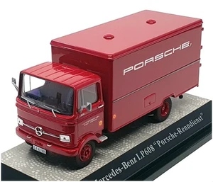 Premium ClassiXXs 1/43 Scale 12500 - Mercedes Benz LP608 Truck Porsche - Red - Picture 1 of 5