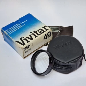 Vivitar M6P 49mm Multi Image Glass Filter Boxed With Case, Excellent Condition - Picture 1 of 11