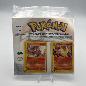 Pokemon Cards: Scan-Tastic Spectacular e-Reader Promo (Ho-oh + Rapidash) SEALED! - Picture 1 of 4