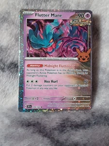 Rare Flutter Mane Ancient Miscut OC Misprint Cosmo Holo Pokemon TCG Pika Pumpkin - Bild 1 von 13
