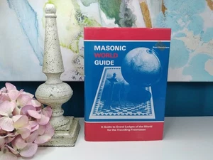 Masonic World Guide Kent Henderson 1984 Travelling Freemason Grand Lodges HCDJ - Imagen 1 de 10